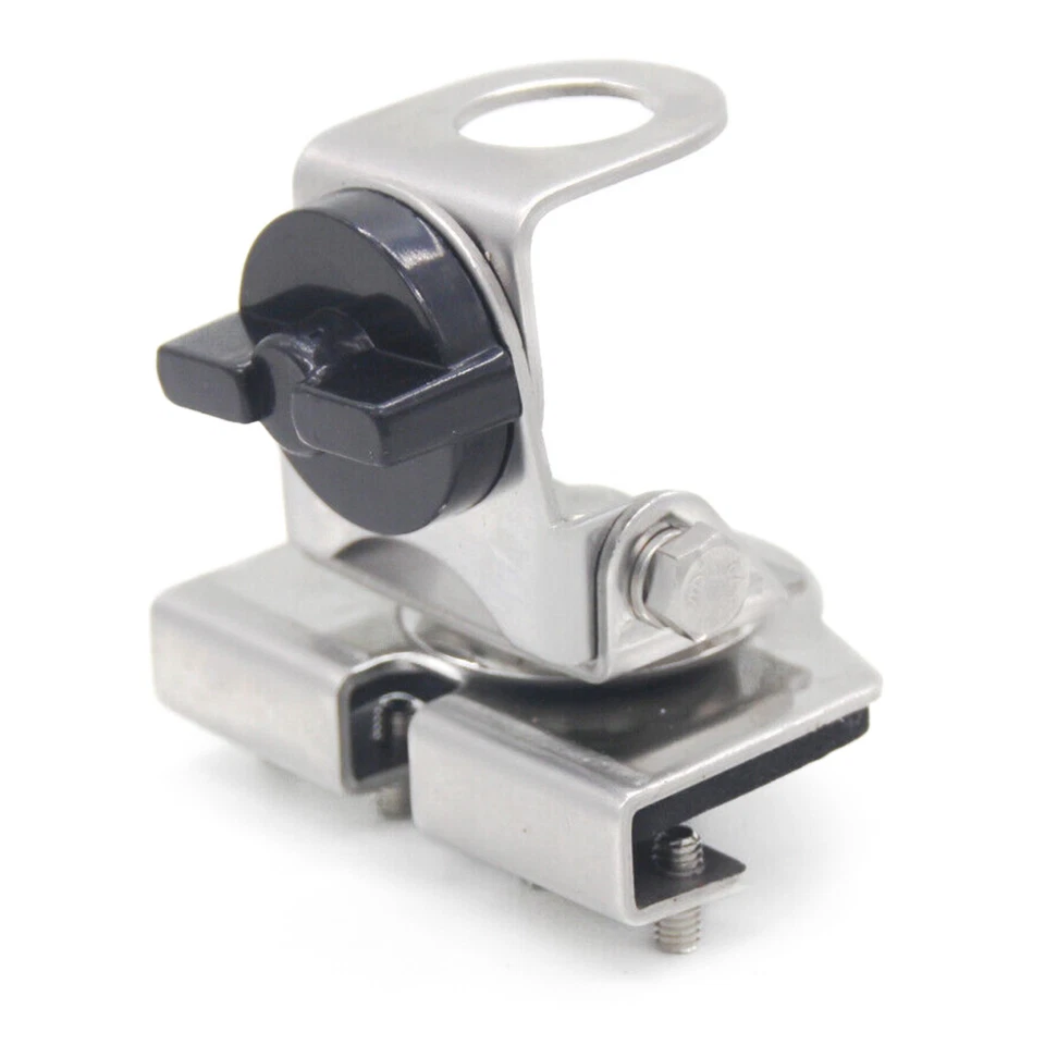 Stainless Steel Car Antenna Bracket Lid Hatchback Mount For Mobile Radio Antenna - Image 3 of 4