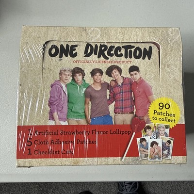 2013 One Direction Cloth Patches Unopened Sealed Box (Harry Styles)