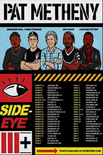 Pat Metheny Tour Side-Eye III+ 2026 Poster