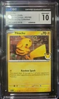 Pikachu (Pokemon Day 2026) 051/162 Holo With Swirl CGC 10
