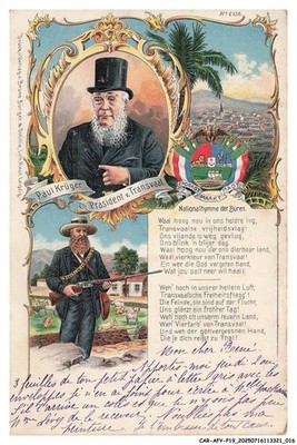 CAR-AFYP19-1022-AFRIQUE-DU-SUD - Paul Kruger Südafrika Postkarte