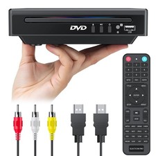 Mini Player for TV: Small Size Region Free for Use in an RV/Trailer, CD Playe...