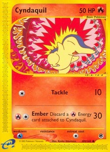 Cyndaquil 105/165 Expedition Base Set Common