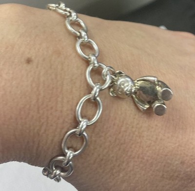 Links of London Sterling silver /Teddy Bear Charm. DHBM