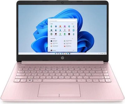 HP 14-cf2112wm 14 in Celeron N4120 4GB RAM 64GB SSD W11H W11 Home