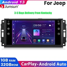 Android14 CarPlay For Jeep Grand Cherokee Chrysler Car Stereo Radio GPS Navi RDS