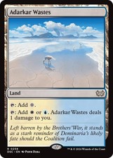 Normal - Adarkar Wastes - 258 - Commander: Duskmourn: House of Horror - NM