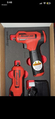 #ad For Snap On Tools CTNN13KF Nano Axcess Tool Kit Red New 1 4drive 2pc ALL PEICES $370.00