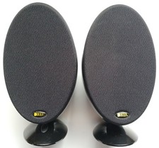 KEF egg HTS 3001 Satellite speakers - Tangerine Tweeter SP3513