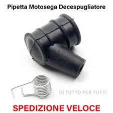 Pipetta candela per Motosega Decespugliatore Tagliaerba per candela motosega