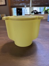 Vintage Tupperware Yellow Double Flip Top Sug...