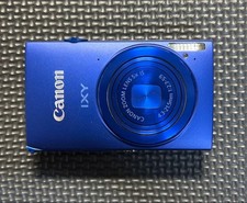 Canon IXY 420F PowerShot ELPH 320 HS Blue Digital Camera 16MP 5x Zoom Exc  