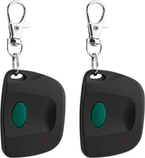 10 Dip Switch 310Mhz Garage Door Remote Control Compatible with 2 Pack 
