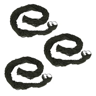 3X Portable Outdoor Sport Hammock, Outdoor Camping Hammock Mesh Net for1961 - Bild 1 von 4