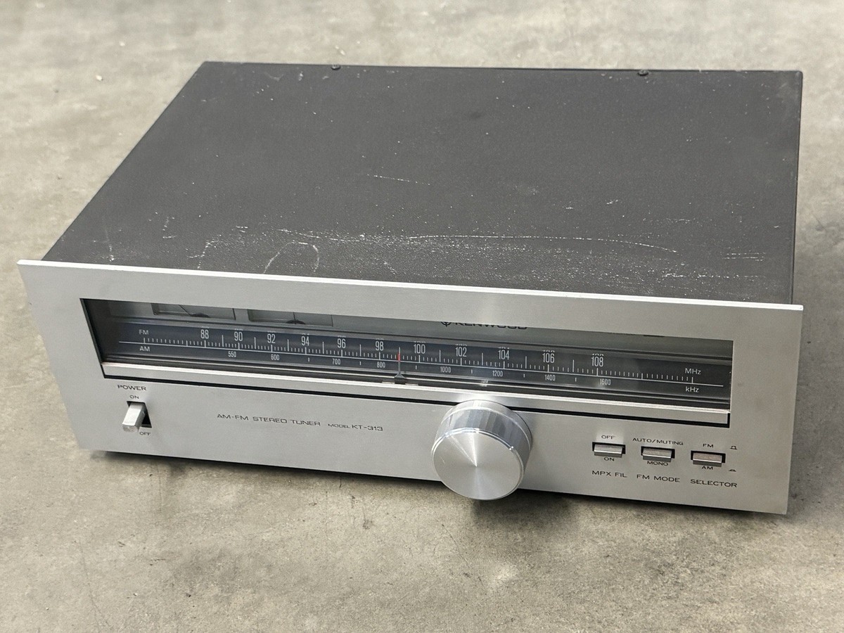 Kenwood Kt-313 Stereo Tuner Original Service Manual P241 for sale