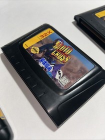 Sega 32X -3 Game Lo Motocross Virtual Racing Virtua Fighter -Tested