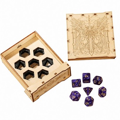 Holz Würfel Aufbewahrungsbox mit Schublade Langlebiges Fach Organizer Retro