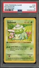 Pokemon Bulbasaur Base Set Shadowless 1st Edition #44 PSA 8