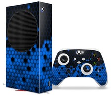 Skin Wrap for XBOX Series S Console Controller HEX Blue