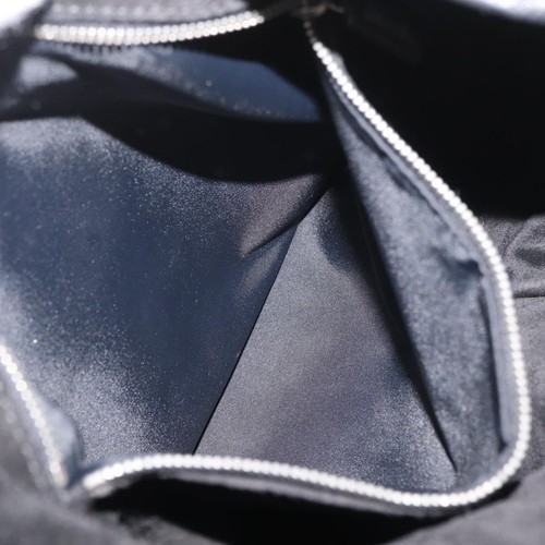 Christian Dior Hand Bag Leather Black Silver Auth ep14496 - Picture 20 of 22