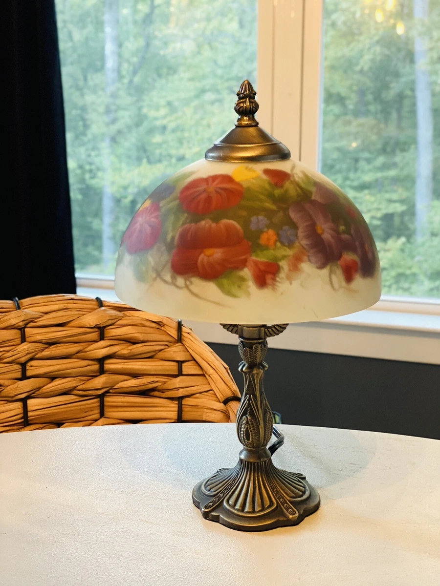 Painted glass lamp online