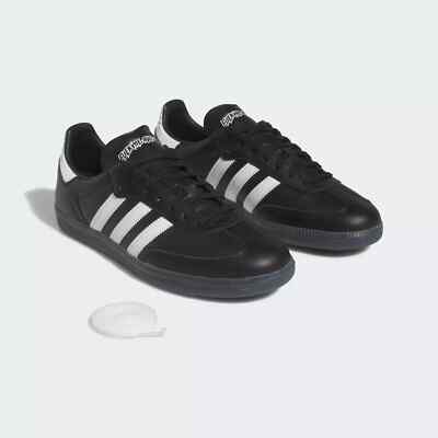 Size 9.5 - Fucking Awesome x adidas Samba Black White for sale