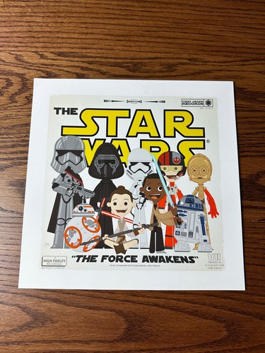 Joey Spioto - Star Wars the Force Awakens Movie Art Print BNG | Mondo - 第 1/3 張圖片