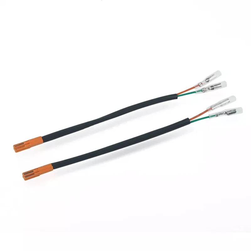 Enchufes adaptadores de cableado de señal de giro de 2 piezas para Kawasaki EX250 Ninja 250R 2006-2012 Foto 4 de 4