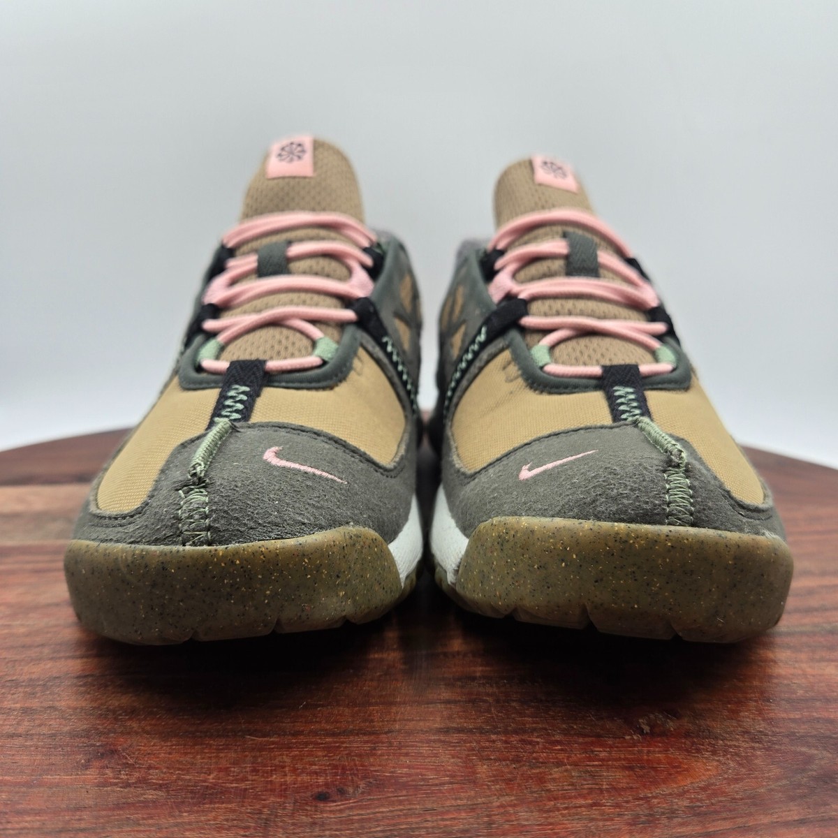 Nike Free Terra Vista Shoes Women's Green Pink Trail Running - Main Image