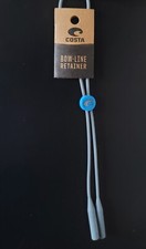COSTA DEL MAR SUNGLASSES BOW LINE RETAINER STRAP GREY BLUE HOLDER ROPE