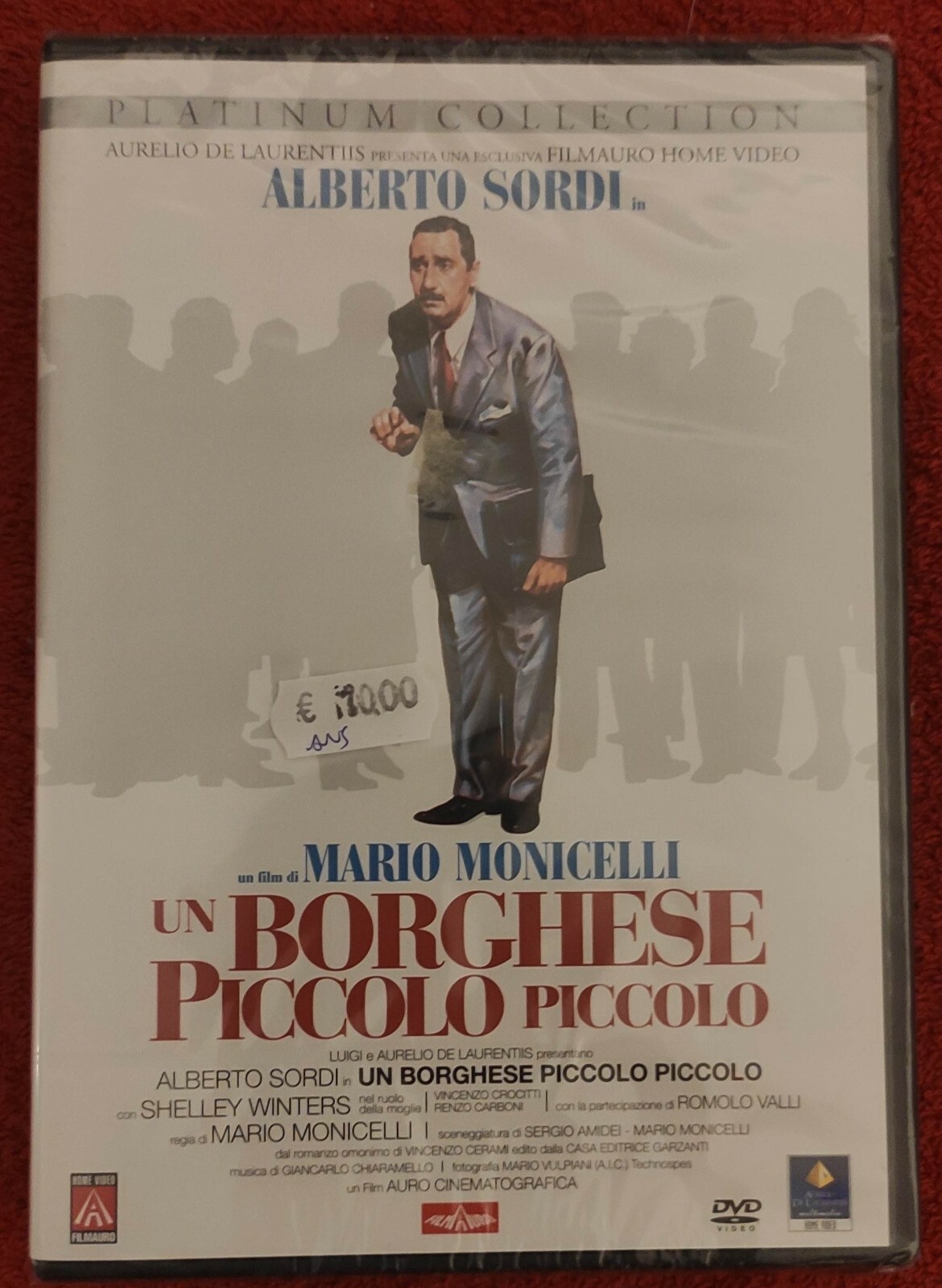 UN BORGHESE PICCOLO PICCOLO DVD SEALED