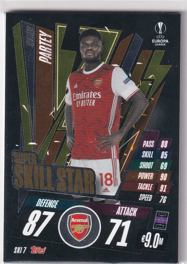 コリンシアン Pro Stars Champions Celebration Topps Match Attax Champions League 20/21 Super Skill Star SKI7