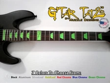 JEM LP Pyramid Guitar/Bass Decal Sticker Inlay - 9 colors(TWO Pack) Mix or Match