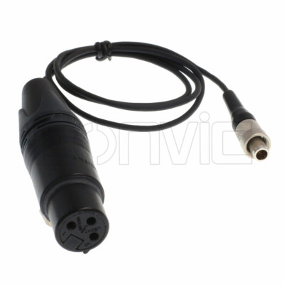 Audio Adapter Cable Sennheiser SK2000 Transmitter Wisycom FVB XLR 3 Pin
