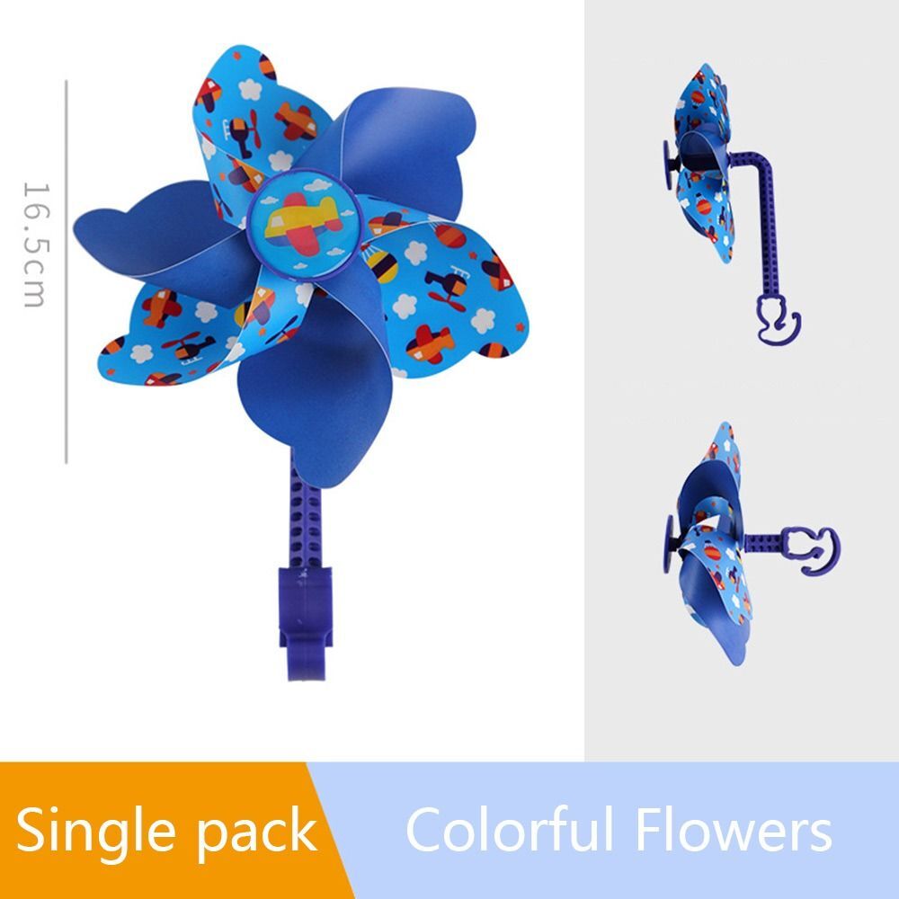 Children Bicycle Windmill Cartoon Pinwheel Bike Windmills Scooter Decorative