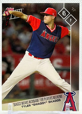 2017 Topps Now Players Weekend - Tyler Skaggs PW-64 - ' SWAGGY
