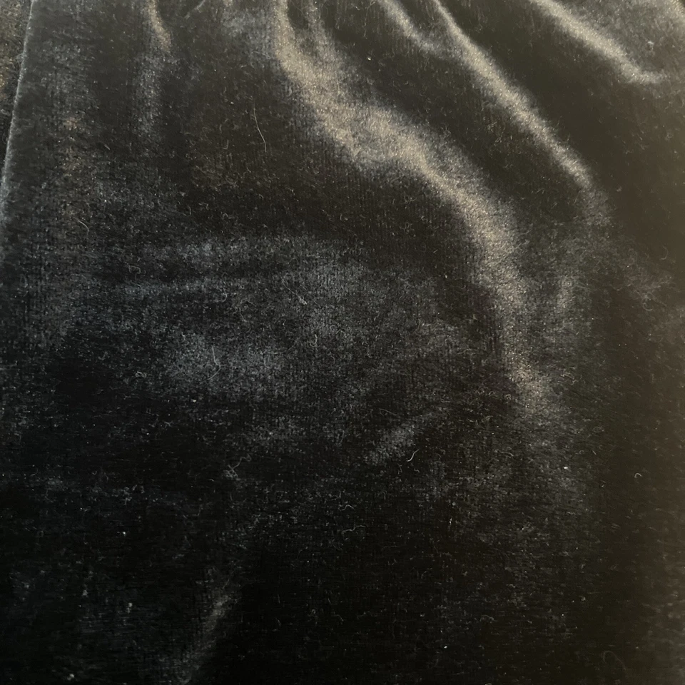 Leggings Xhilaration para mujer de terciopelo negro hasta el tobillo tiro medio talla pequeña Foto 3 de 4