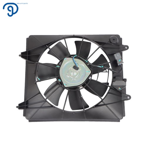 Juego de ventilador de refrigeración del radiador y ventilador condensador de aire acondicionado para Honda CR-V 2007-2009 - Imagen 8 de 10