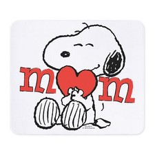 CafePress Snoopy Mom Hug Non-slip Rubber Mousepad, Gaming Mouse Pad 1546604869