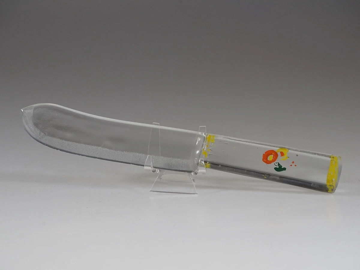 Vintage Glass Knife