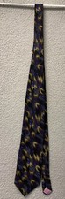 Jimmy Mens Neck Tie Bob Costas pink purple .