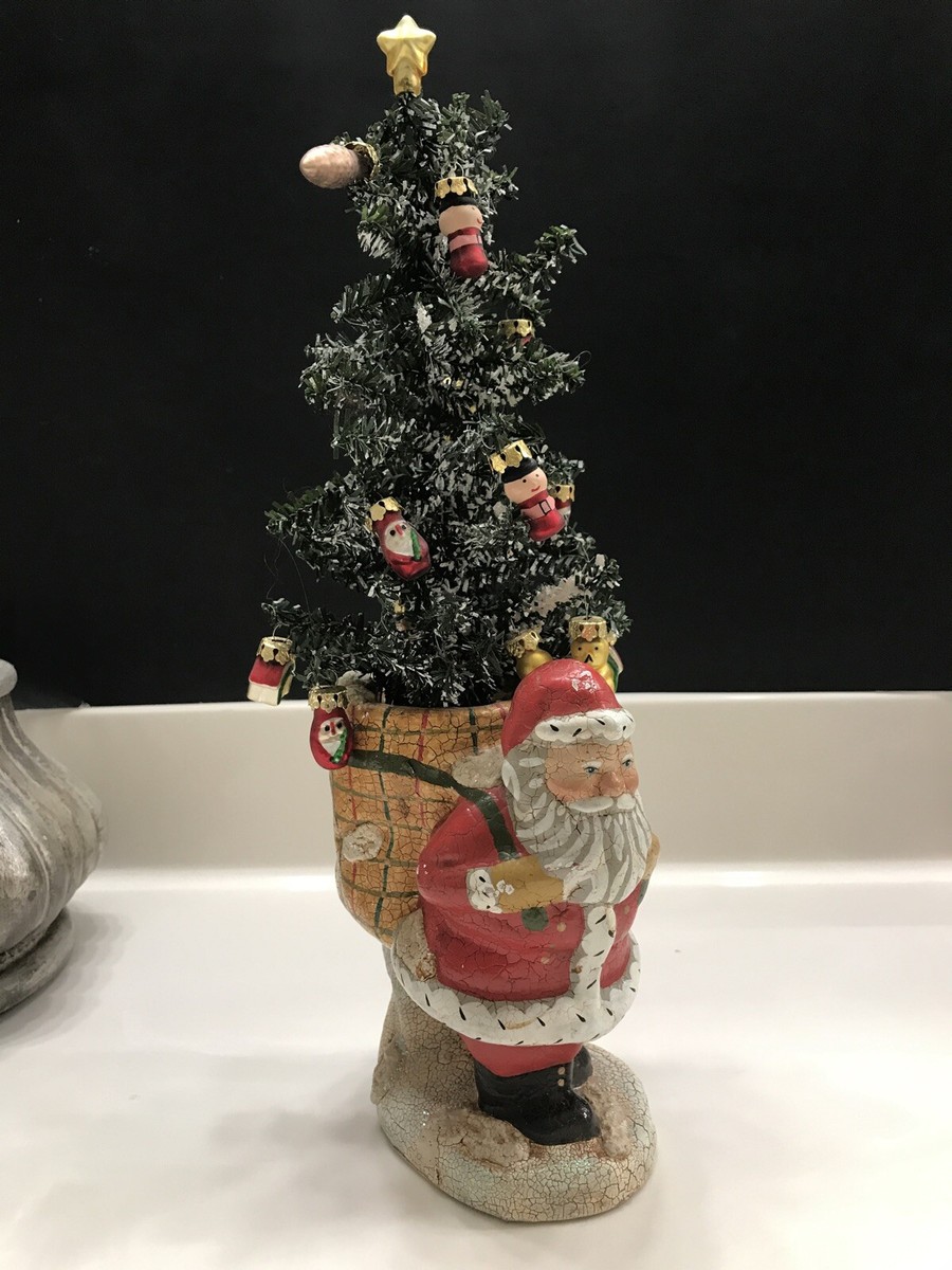 クリスマス dept 56 santa claus RARE VINTAGE Department 56 Santa Claus With Christmas Tree | eBay