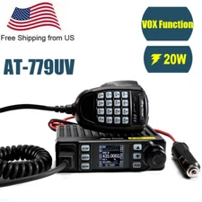 AnyTone AT-779UV 20W Walkie Talkie 500 Channels VHF UHF Dual Band Amateur Radio