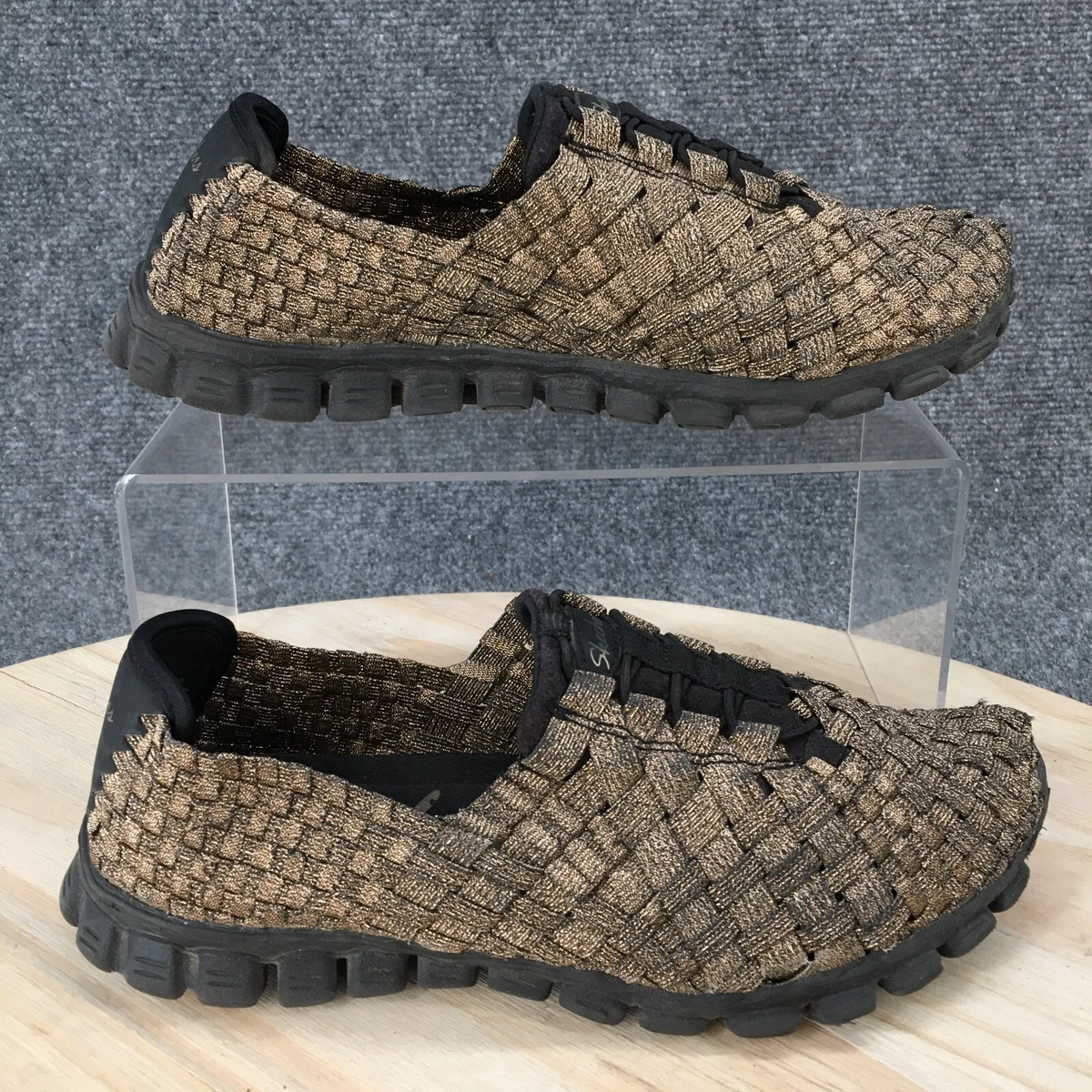 Skechers stretch weave shoes sale