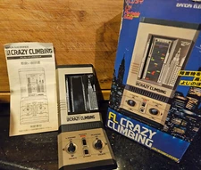 Boxed Crazy Climber Climbing Bandai Electronic Tabletop Arcade Game Tomy LSI VFD