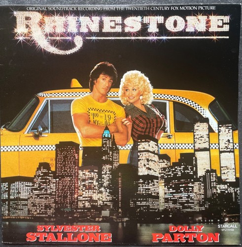 Rhinestone Original Motion Picture Soundtrack 12" Vinyl Record FREE POST - Picture 2 of 8