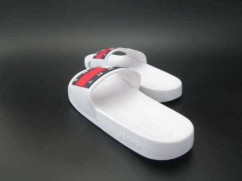 Sandalias para mujer Tommy Jeans con bandera piscina de piedra lisa deslizantes - 6,5 EE. UU. - Imagen 5 de 12