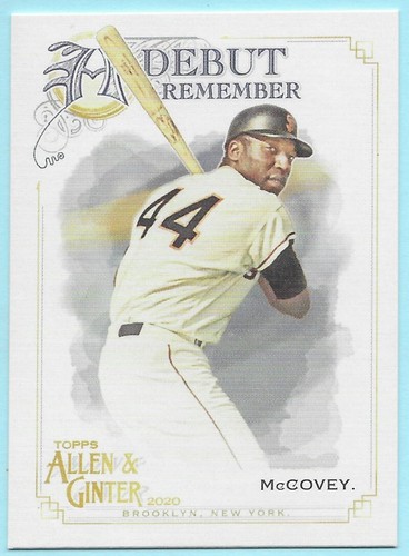 2020 Allen & Ginter Insert Digging Farm Longball Debut Field Generals - You Pick - Picture 8 of 68