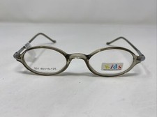 Kids UV400 001 06 40-19-125 Gray Crystal Plastic Full Rim Eyeglasses Frame U24