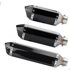 Universal motorcycle sports car wave sound trend hexagonal exhaust pipe